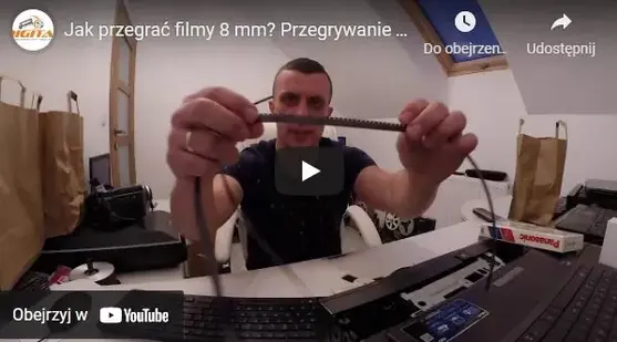 Jak zdigitalizować film 8 mm